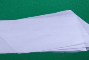 Tálcapapír Közepes - 16x25,5cm -fehér - street food tálcához