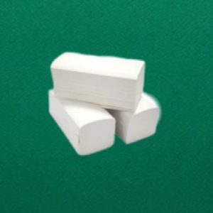 Hajtott törlőpapír - 200 lap - 25x10,5 cm