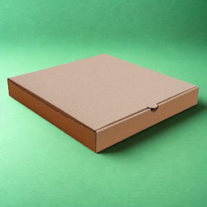 Pizza doboz 45 cm - nyomatlan - 4 cm magas