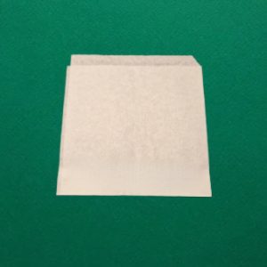 Hamburgeres/Pita papírtasak - fehér- 15x15cm